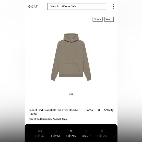 FOG Essentials ( sold) - Picture 2 of 2